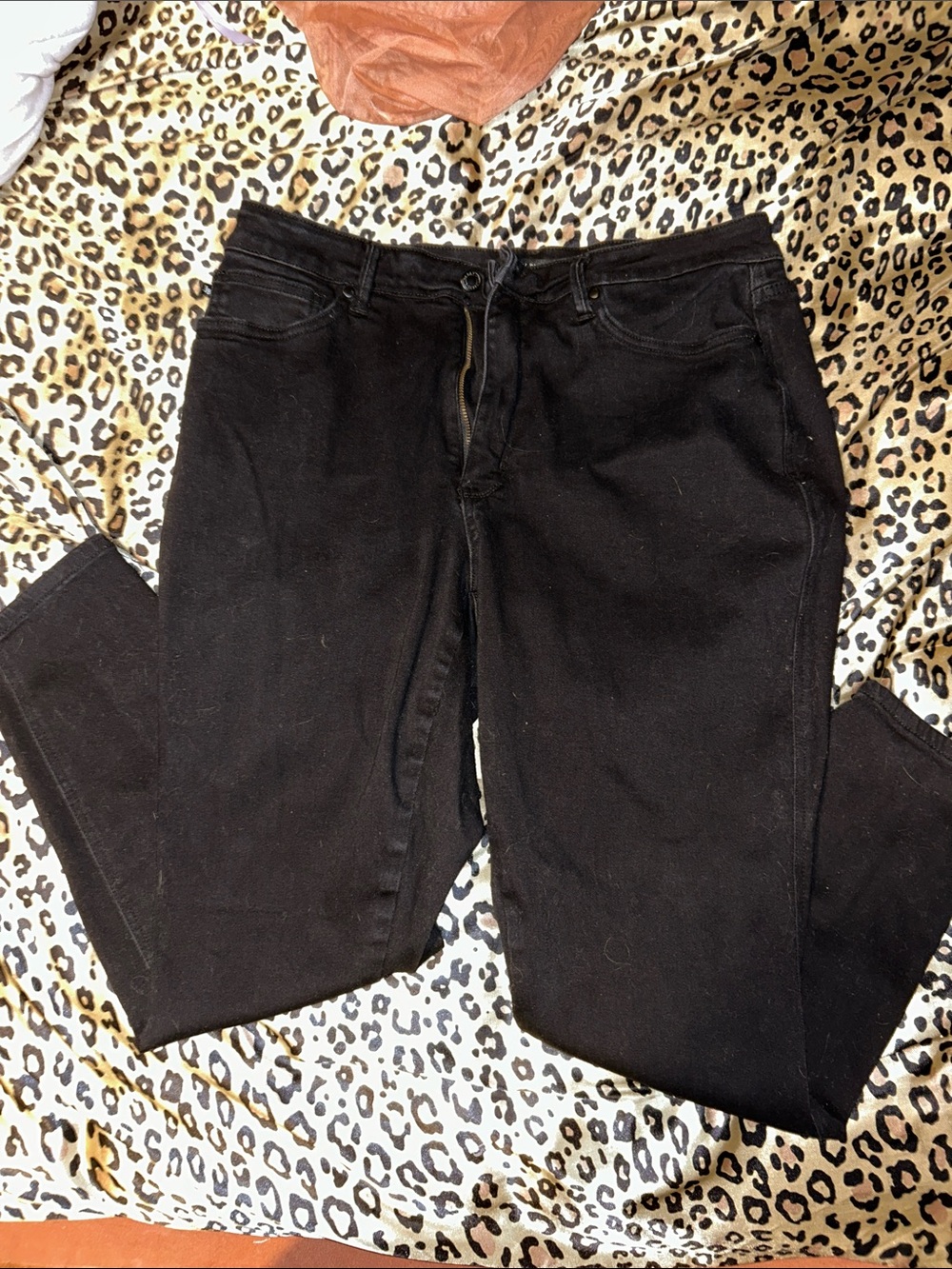 Judy Blue Black Straight-Leg Jeans